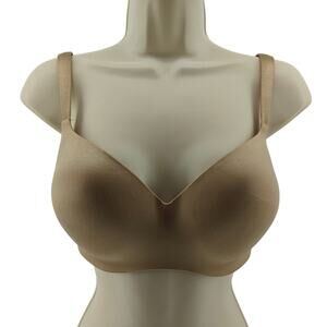 Soma Enhancing Shape Wireless Bra Beige 32DD